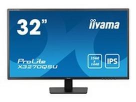 IIYAMA X3270QSU-B1 32inch IPS 2560x1440 250cd/m2 3ms 2xHDMI DP USB (P)