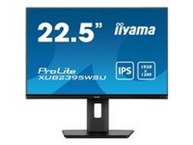 IIYAMA XUB2395WSU-B5 22.5inch ETE IPS 1920x1200 IPS 250cd/m2 4ms Stand VGA HDMI DP Speakers 15cm Height Adj. (P)