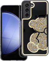 Telefono dėklas OEM Teddy Bear, Samsung Galaxy A54, juoda sp.