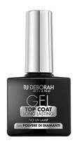 Viršutinis nagų lako sluoksnis Deborah Milano Gel Top Coat, skaidri sp., 8.5 ml