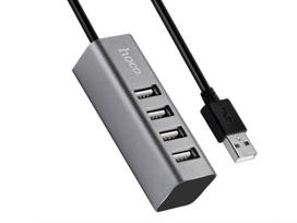 USB šakotuvas Hoco HB1 su 4 USB jungtimis