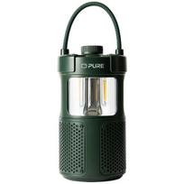 Pure Woodland Glow atsparus vandeniui lauko garsiakalbis su LED lempa, green | 252584 | 0759454301149