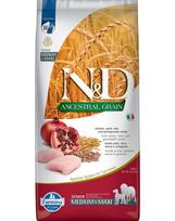 FARMINA N&D Low Grain Chicken & Pomegranate Senior Medium & Maxi 12 kg