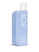 ICE PROFESSIONAL Keep My Blonde šampūnas šviesiems plaukams šalinantis geltoną atspalvį, 250 ml