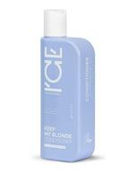 ICE PROFESSIONAL Keep My Blonde kondicionierius šviesiems plaukams šalinantis geltoną atspalvį, 250 ml