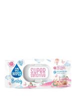 GO WIPES Vaikiškos drėgnos servetėlės Super Sensitive, 60 vnt.