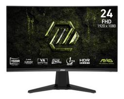 Monitor 23.6 inch MAG 245C X24 LED/FHD/Curved/240Hz/black