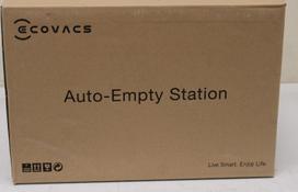 SALE OUT. Ecovacs | Auto-Empty Station in White for OZMO T8 Series and N8/T9 Series incl. 2 dust bags | White | DAMAGED PACKAGING