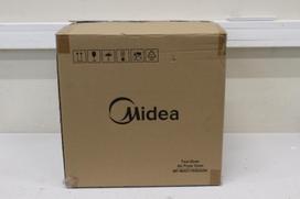 SALE OUT. Midea MAD1100DADK Air fryer digital,Two-zone cavity, 6.4L + 4.4L | Midea Two Zone Airfryer | MAD1100DADK | Power 1850 W | Capacity 4.4/6.4 L | Rapid Air technology | Black | USED, DIRTY, SCRATCHED ON TOP