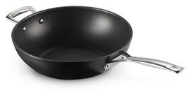 Le Creuset Hardened Nonstick Stir-Fry Pan silver 30cm