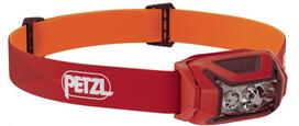 Petzl Actik Red Headband flashlight LED