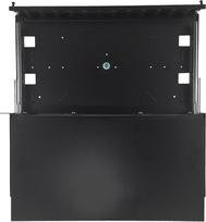 A-Lan Alantec 24xSC duplex / 24xLC quad 19" 1U telescopic fibre optic patch panel with mounting accessories (grommets, cable ties) (FOP-1U-24SCD-C-P)