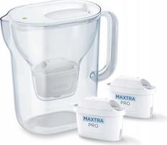 Brita Style Essential + 2 MAXTRA PRO PURE PERFORMANCE (White)