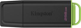Kingston 256GB Portable USB 3.2 Gen 1 DataTraveler Exodia Black/Green