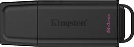 Kingston 64GB Portable USB 3.2 Gen 1 DataTraveler Exodia Black