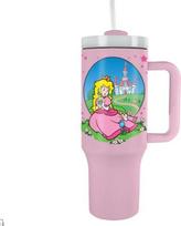 Super Mario Peach Travel Cup With Straw (1180ml)