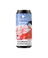 Gaivusis arbatos gėrimas KOMBUCHA GENYS,  CHERRY BLOSSOM, 0,44l, skardinė