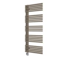 Vertaduro - Vonios radiatorius su termostatu MICHELLE 600W 129x50 cm rudos pilkos spalvos