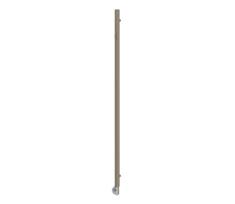 Vertaduro - vonios kambario radiatorius su termostatu ERDA 400W 180x5 cm, smėlio spalvos