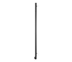 Vertaduro - Vonios kambario radiatorius su termostatu ERDA 400W 180x5 cm antracitas