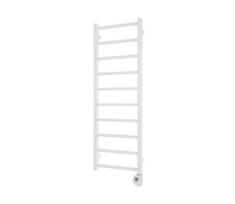 Vertaduro - vonios radiatorius ZOE su termostatu, 400W, 114x40 cm, balta