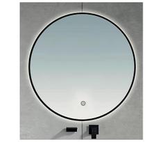 Brilagi - VENA BLACK LED vonios veidrodis, 26 W, 230 V, 80 cm, IP44, CRI 90, su dimeriu ir CCT