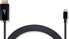 Fuj:tech 884869 DisplayPort to USB-C cable 2m, Black