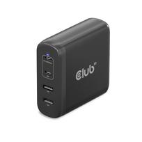 Club3D Club 3D Travel Charger PPS 100W GAN, USB Type-C/Type-A Power Delivery (PD) 3.0