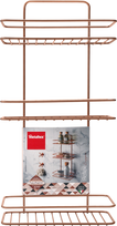 Dušo lentynėlė Metaltex Reflex Cooper, 26 cm x 53 cm x 13 cm, riešuto sp.