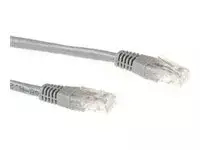 1,5 m CAT6A UTP kabelis pilkos spalvos ACT
