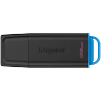 KINGSTON 128GB Portable USB 3.2 Gen 1 DataTraveler Exodia Black/Blue