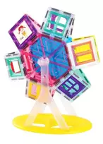 PICASSO TILES Magnetinis konstruktorius Ferry Wheel set 63 det., PT01