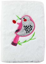 Užrašų knygelė Lean Toys Bird, linijomis, 16 x 22 cm, balta sp.