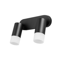 Šviestuvas sieninis Light Prestige Sonaya Spot, GU10, 2 x 8 W, juoda sp.