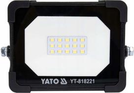 Prožektorius be judesio daviklio, nešiojamas Yato YT-818221, 10 W, 950 lm, 6500 °K, IP65, juoda sp.