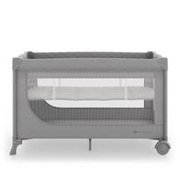 Kelioninė lovytė KinderKraft Leody Up 129.5 x 68.5 cm, pilka sp.