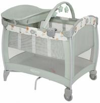 Kelioninė lovytė Graco Electra Up & Away PG 106 x 72.5 cm, žalia sp.