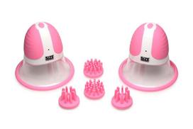 SIZE MATTERS - Rotating Nipple Suckers - 4 Attachments
