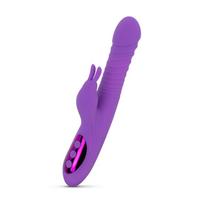 Teazers – Thrusting, Warming Rabbit Vibrator – Purple
