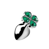 Booty Sparks - Lucky Clover Anal Plug - Medium Green