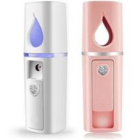 Nešiojamas nano veido purkštuvas, su veidrodžiu, 20 ml, 2 vnt.