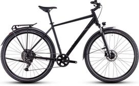 Miesto dviratis Cube Nature ONE Allroad Trapeze 2025 28", juodas, 62 cm