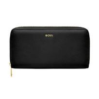 BOSS Signature moteriška juoda kelioninė piniginė