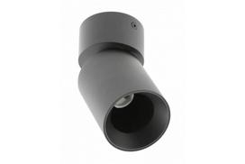 Lubų šviestuvas Fargo 2, Aliuminis, 70x166mm, IP20, max 20W, apvalus, juodas