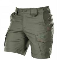 Trumpi vyriški šortai M-Tac Aggressor Short Karinės kelnės Rip-Stop YKK Teflon, Army Olive, L