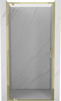 Mexen Exo dušų durys varstomos 60 cm, skaidrios, auksinės - 8181-060-000-50-00, 60x200 cm