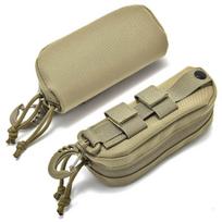 „Stylion“ Taktinis Akinių Dėklas Su Molle Sistema Ir Karabinu – Vandeniui Atsparus, Patvarus, Lengvas. Modelis: Et-137B Khaki.