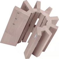 Arte Legno magnetinis peilių laikiklis Pisa