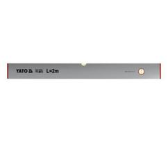 Gulsčiukas Yato YT-3072 2 m aliuminis 2 libelės