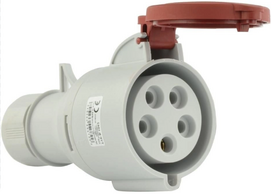 Kontaktinis lizdas CEE 3P+N+E 16A IP44